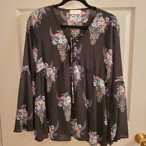 Berry n Cream size M boho gypsy western cowgirl